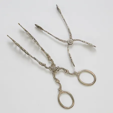 Sockertång & kaktång, Gewe Silvervarufabriken, Malmö, år 1962, 830/1000 silver Vikt: 52,8 g