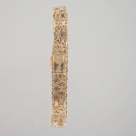 Armband X-länk, längd 18,5 cm, bredd 9,3 mm, 18K Vikt: 18 g