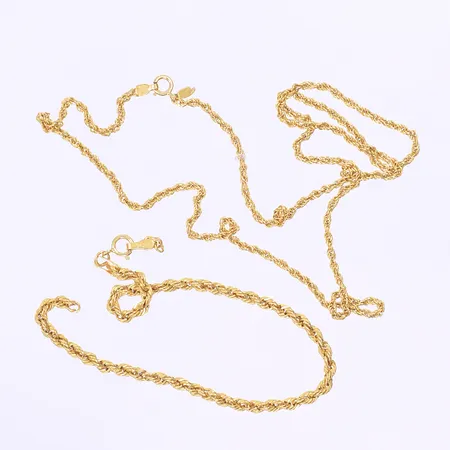 DIverse guld, defekt, 21K Vikt: 3,7 g