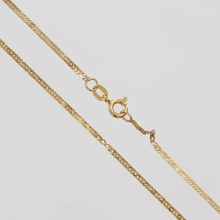 Kedja, defekt, skadade länkar, 14K Vikt: 2 g