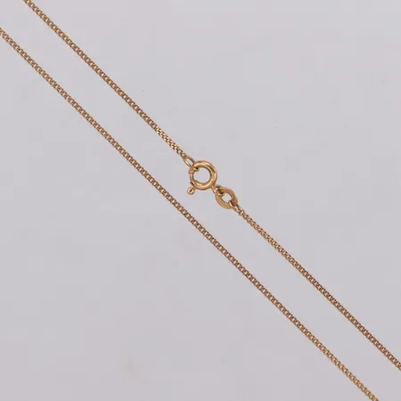 Kedja Pansar, längd 41cm, bredd 1,1mm, 18K Vikt: 2,3 g