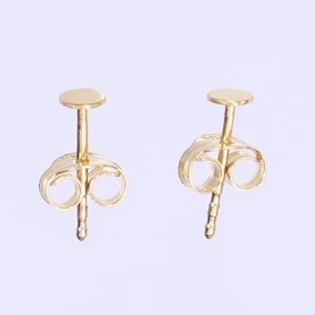 Ett par örhängen, Ø2mm, 18K Vikt: 0,3 g