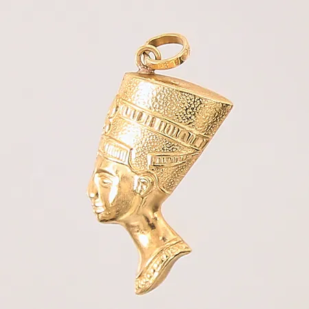 Hänge Nefertiti, längd: 23mm, bredd: 1,2-9,7mm, 18K Vikt: 1,1 g
