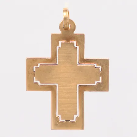 Hänge kors, 3cm, 14k Vikt: 3,2 g