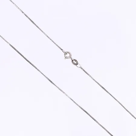 Halskedja Venezia, längd 38cm, bredd 1mm, silver 925/1000 Vikt: 1,6 g