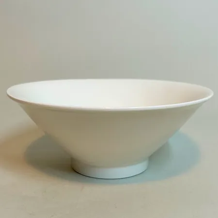 Skål Arabia Harlekin design Inkeri Leivo, höjd 7cm Ø17,8cm vit