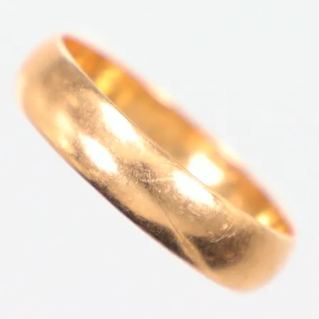 Ring, Ø20¼, gravyr, 18K Vikt: 3,9 g