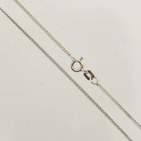 Kedja Pansar ca 45cm, bredd 1,3mm, 835/1000 silver Vikt: 2,5 g