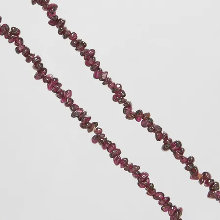 Collier med färgstenar, ca 85cm