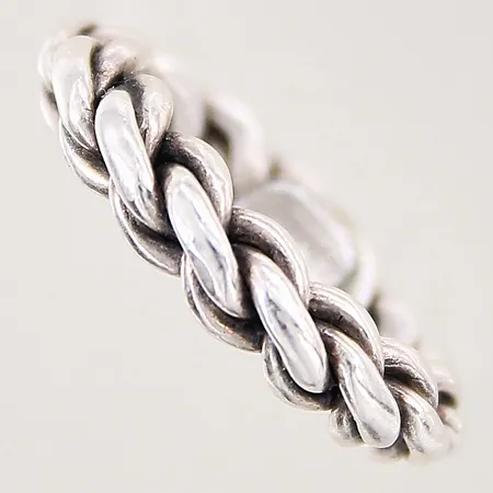 Ring Pansar, stl 16½, bredd 5mm, silver 925/1000 Vikt: 6,6 g