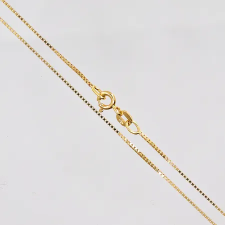 Kedja Venezia 40cm, bredd 0,8mm, 18K Vikt: 2,4 g