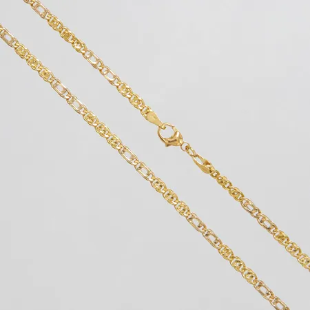 Kedja, längd ca 55,3cm, bredd 3,5mm, 18K Vikt: 8,8 g