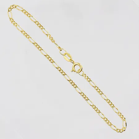 Armband Figaro 20cm bredd 2,3mm, 18K Vikt: 2,7 g