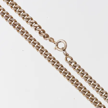 Kedja, defekt lås, silver 830/1000. Vikt: 22,1 g