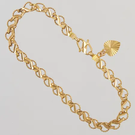 Armband, 18cm, bredd:4,8mm, 22K 9,4g.