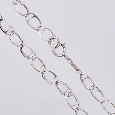 Kedja, längd: ca 48cm, bredd: ca 8mm, 925/1000 Silver Vikt: 15 g