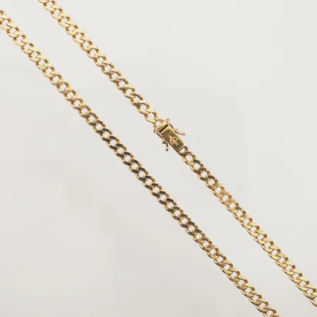 Kedja Pansar, längd 48cm, bredd 4,8mm, Balestra, 18K Vikt: 30,4 g