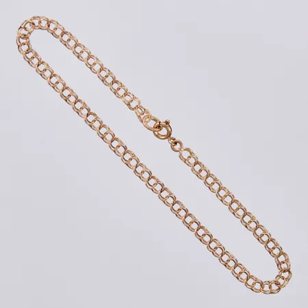 Armband Bismarck, längd ca 18,4cm, bredd ca 3mm, 18K Vikt: 2,5 g
