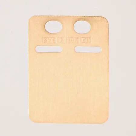 ID-Bricka, personlig gravyr, 18K Vikt: 1,7 g