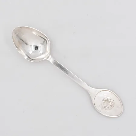 Sked Unicef, Sigvard Bernadotte, år 1979, längd 14,8cm, silver 925/1000 Vikt: 36,6 g
