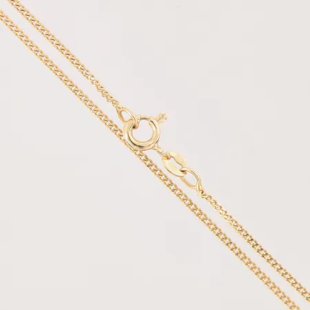 Kedja Pansar, längd 39,5cm, bredd 1,3mm, 18K Vikt: 3 g