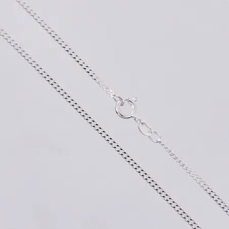 Kedja Pansar längd ca 37,2cm, bredd ca 1mm, 925/1000 silver Vikt: 3,1 g