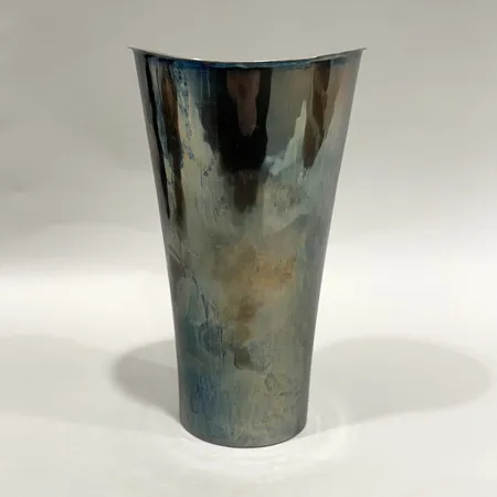 Vas, höjd 19cm, Erik Löfman, MGAB, silver 830/1000 Vikt: 338,8 g