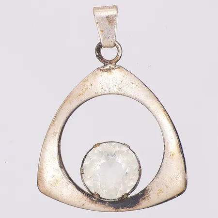 Hänge bergkristall 42mm, 23mm, 835/1000 silver Vikt: 3,3 g