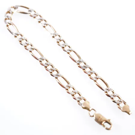 Armband, Venezia, 19cm, bredd 4mm, 18k Vikt: 8,7 g