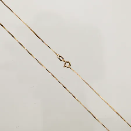 Kedja Venezia, längd 42cm, bredd 0,8mm, 9K Vikt: 1,6 g
