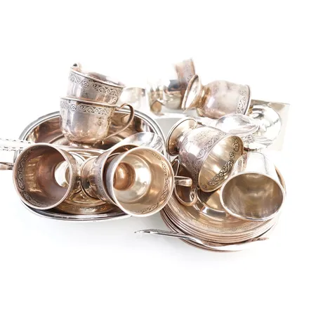 Diverse silver Vikt: 663 g