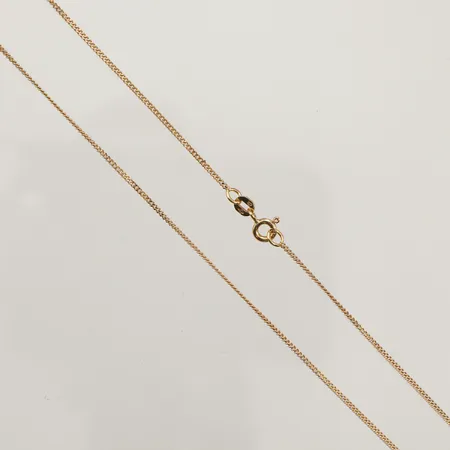 Kedja Pansar, längd 42cm, bredd 1,2mm, 18K  Vikt: 2,6 g