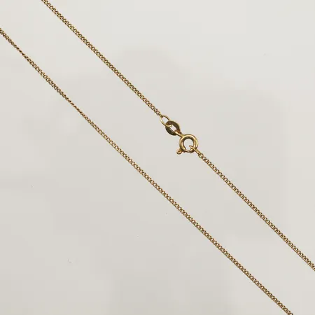 Kedja Pansar, längd 48cm, bredd 1,3mm, 18K Vikt: 3,1 g