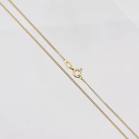 Kedja Pansar 52cm bredd 1,2mm, 18K Vikt: 2 g