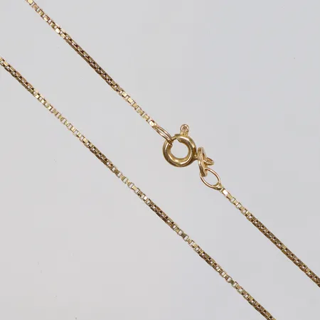 Halskedja Venezia, längd 46cm, bredd 1mm, 18K Vikt: 3,2 g