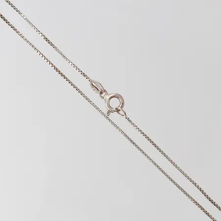 Kedja Venezia, längd 38cm, bredd 0,8mm, Silver 925/1000. Vikt: 1,5 g