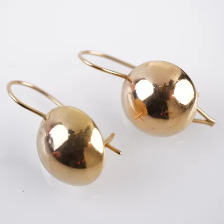 Örhänge, 30mm x 18mm, 18k Vikt: 9,5 g