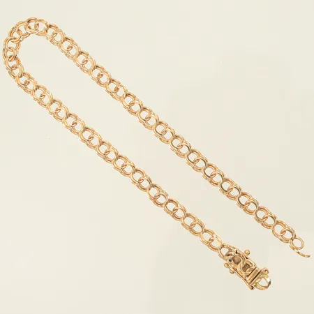 Armband, bismarck, defekta, av i kedja, 18K, 6g Vikt: 6 g