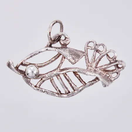 Hänge Silversmedjan I Järvsö Hb, längd ca 30mm, bredd ca 43mm, årsstämpel saknas, silver Vikt: 10,9 g