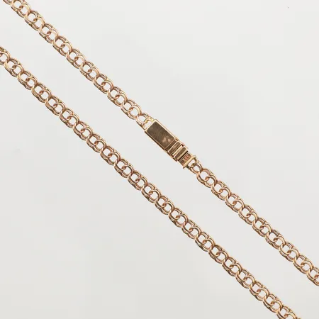 Collier Bismarck, längd 57cm, bredd 4,7mm, 14K Vikt: 15,9 g