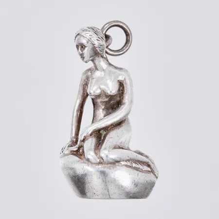 Hänge Sterling silver Denmark, längd ca 25mm, bredd ca 12mm, Vikt: 9,9 g