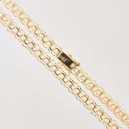 Collier Bismarck, längd 45cm, bredd 6,1mm, 18K Vikt: 15,9 g