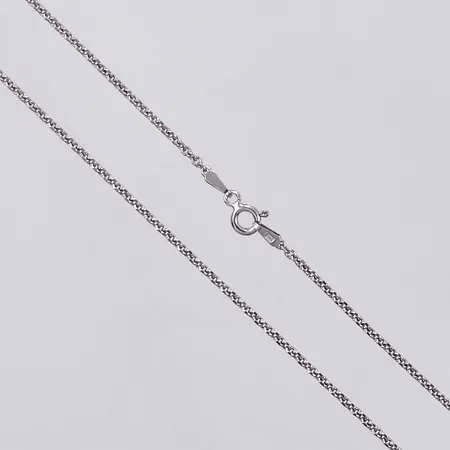 Kedja Ankar längd ca 45,2cm, bredd ca 1mm, 925/1000 silver Vikt: 3,4 g