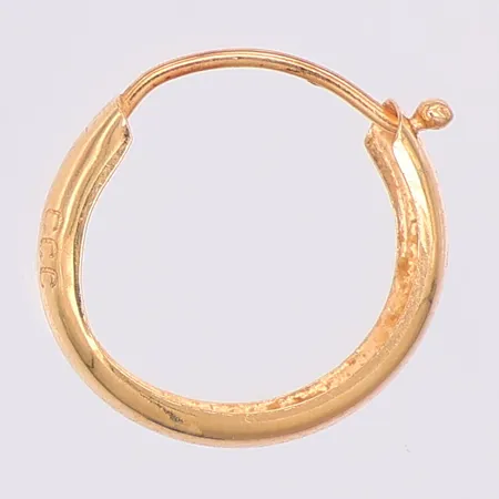 Örhänge udda 12,1mm, 18K Vikt: 0,3 g