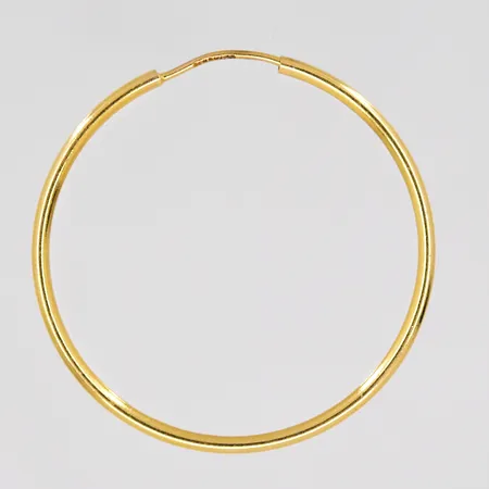 Örhänge udda Ø 30mm, 18K Vikt: 0,9 g