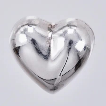 Brosch hjärta Ø ca 22mm, 925/1000 silver Vikt: 9 g