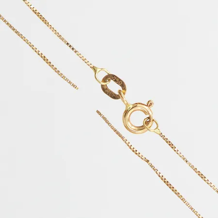 Kedja Venezia, defekt, 18K. Vikt: 1,2 g