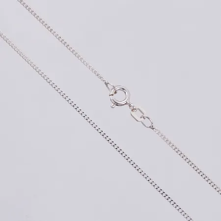 Kedja Pansar längd ca 41,5cm, bredd ca 1mm, 925/1000 silver Vikt: 1,7 g