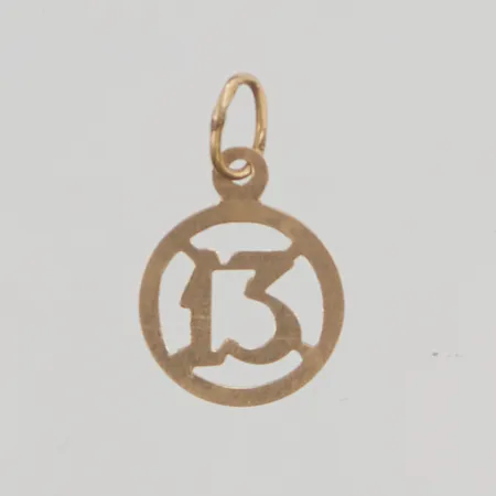 Hänge, 10mm, 18K 0,2g.