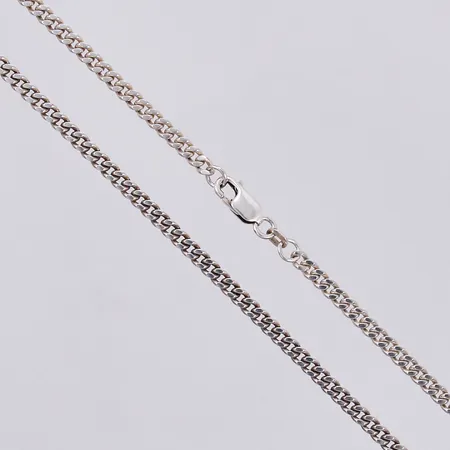 Kedja Pansar längd ca 49,5cm, bredd ca 4mm, 925/1000 silver Vikt: 15,3 g